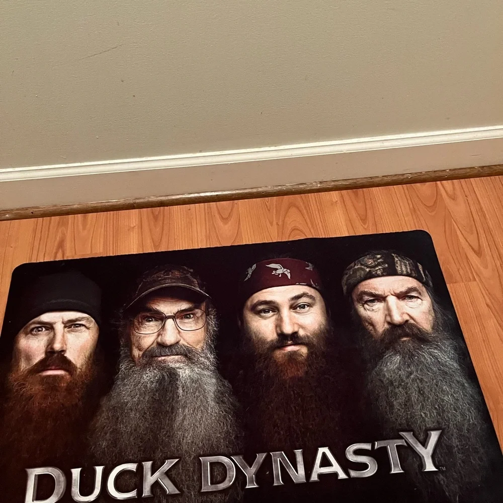 Duck Dynasty All Purpose Mat Beards Welcome Porch Mat 18X30 Welcome Mat - Picture 6 of 10